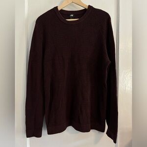 H&M Plum Sweater